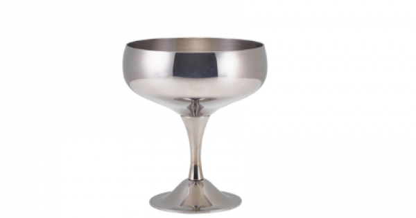GenWare Stainless Steel Coupe Glass 22cl/ 7.7oz