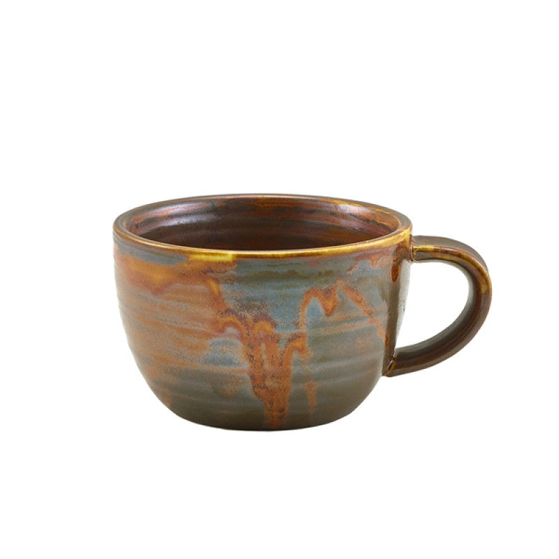 Terra Porcelain Rustic Copper Coffee Cup 28.5cl/ 10oz
