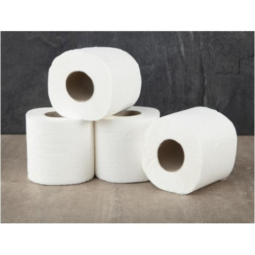 Corematic White Toilet Paper - 2ply
