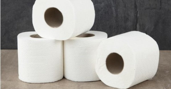 Corematic White Toilet Paper - 2ply