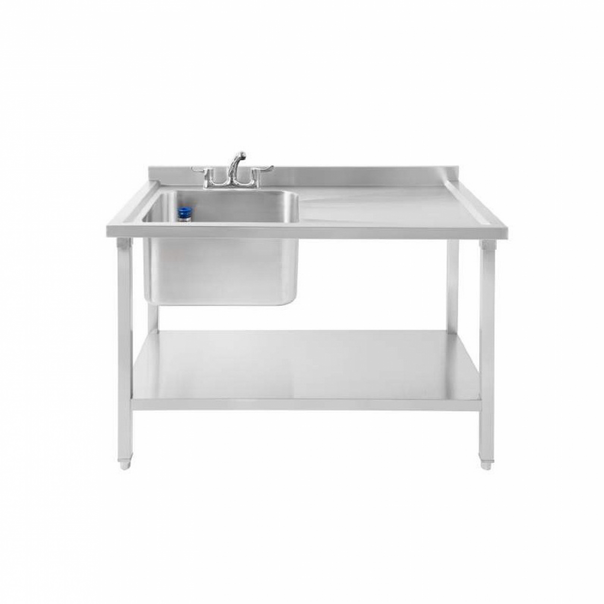 Atlas Single Bowl Sink Left Hand Drain 1200mm