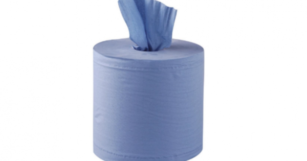 Blue Centrefeed Roll 2Ply 120m (Case/6)