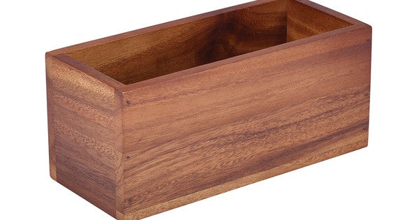 Acacia Wood Table Caddy 23 x 10 x 10cm