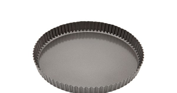 Carbon Steel Non-Stick Fluted Quiche Tin 29cm