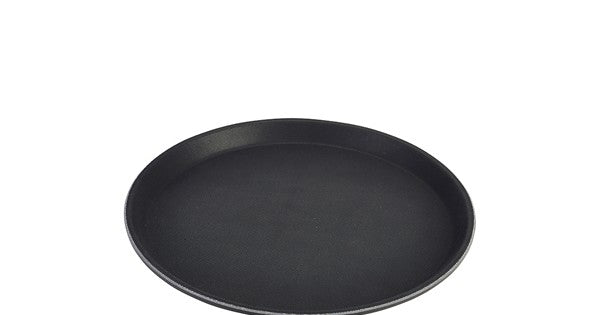 Gengrip 14" Round Non-Slip Tray Black
