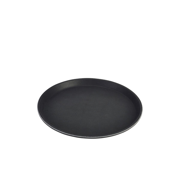 Gengrip 14" Round Non-Slip Tray Black