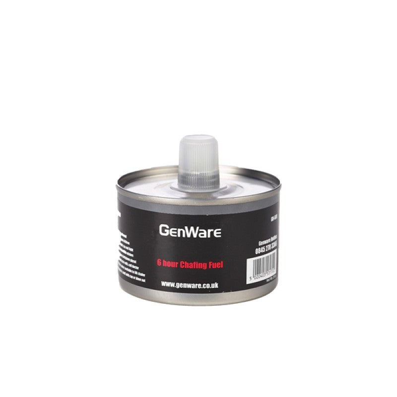 Gen-Heat DEG Adj Heat Chafing Fuel 6 Hour Can