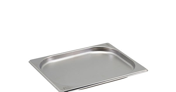 St/St Gastronorm Pan 1/2 - 20mm Deep