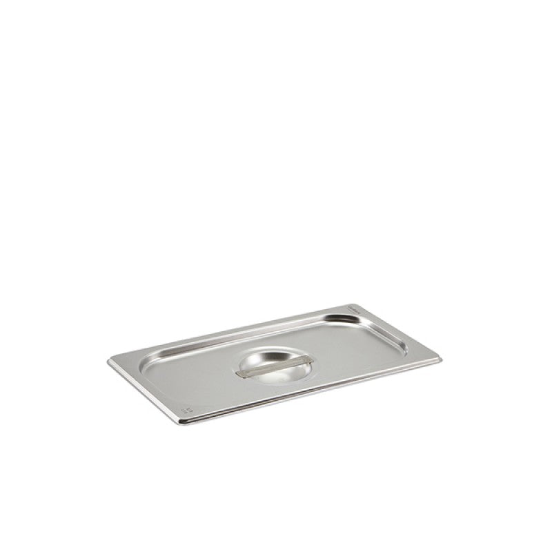 St/St Gastronorm Pan Lid 1/3