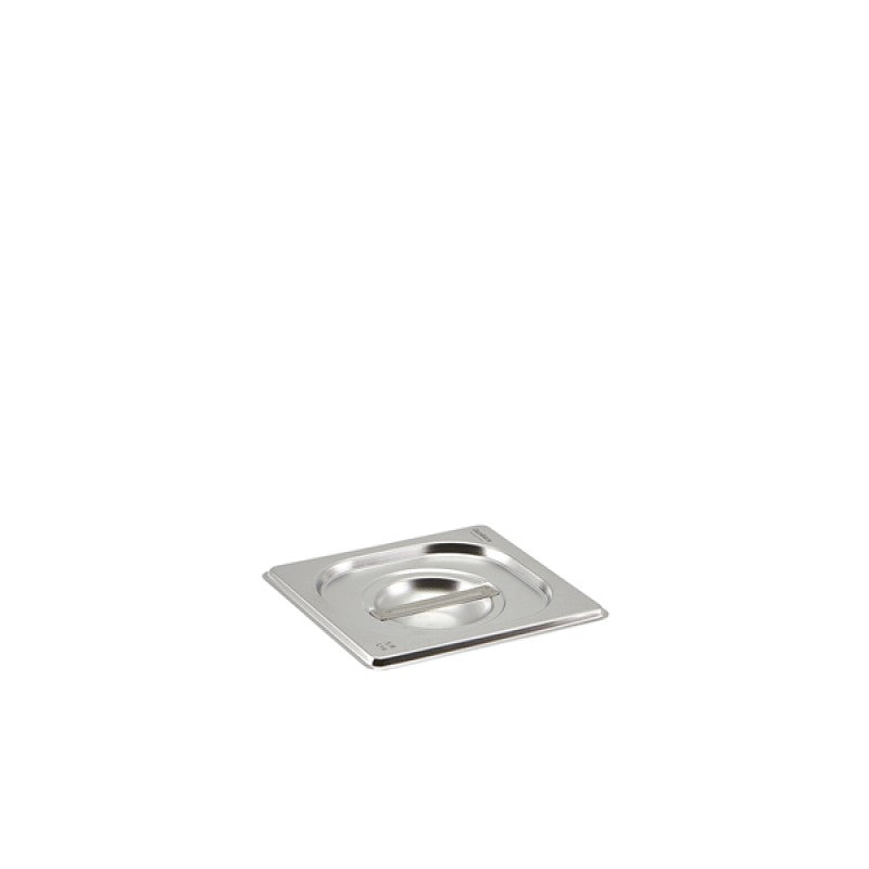 St/St Gastronorm Pan Lid 1/6