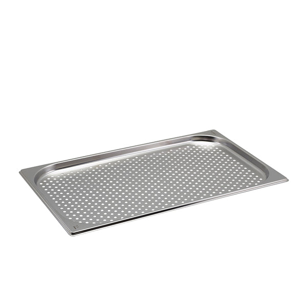 Perforated St/St Gastronorm Pan 1/1 - 20mm Deep