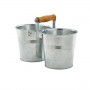 Stainless Steel Serving Bucket 25cm Dia