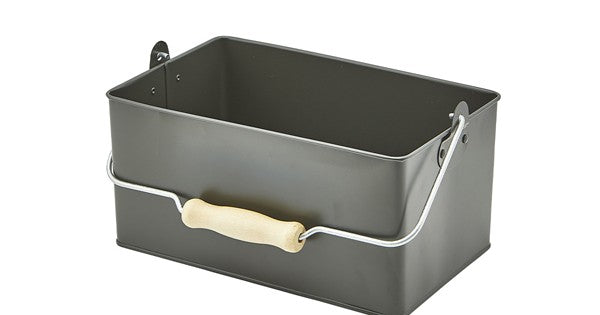 Rectangular Table Caddy 24.5 x 15.5 x 12.5cm Dark Olive