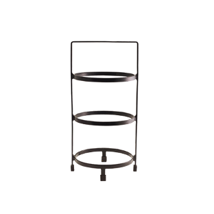 GenWare Three Tier Presentation Plate Stand