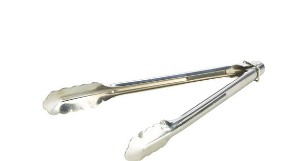 Heavy Duty S/St All Purpose Tongs 12''