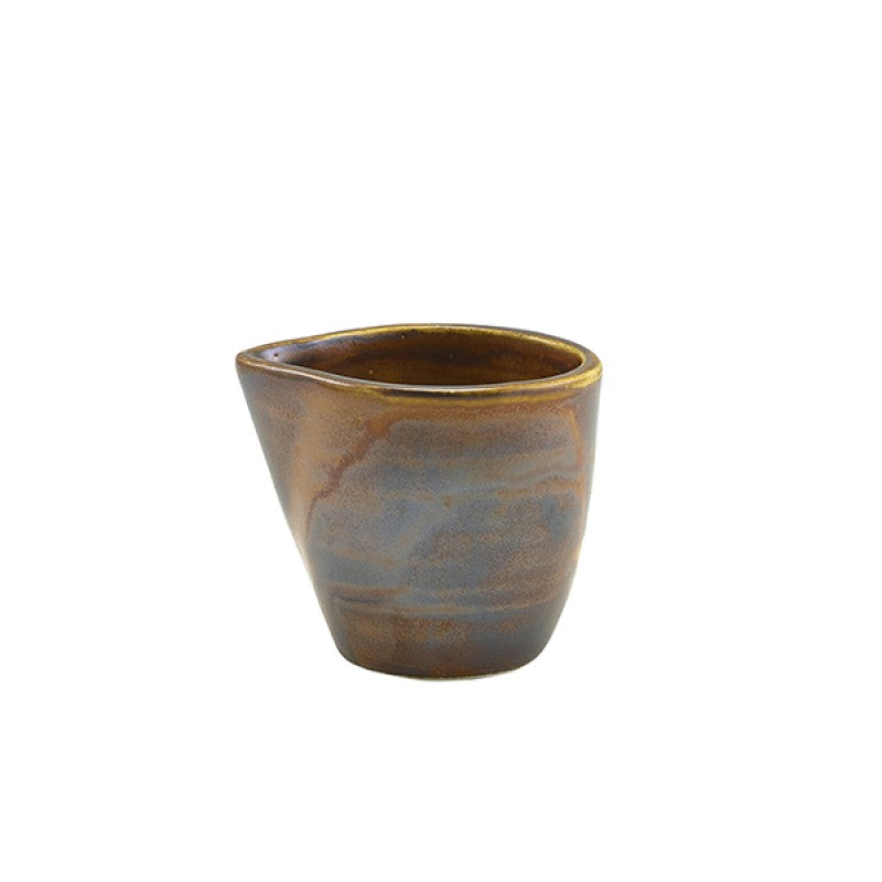 Terra Porcelain Rustic Copper Jug 9cl/ 3oz