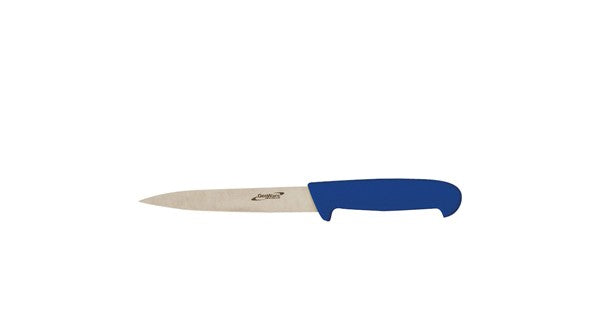 Genware 6" Flexible Filleting Knife Blue