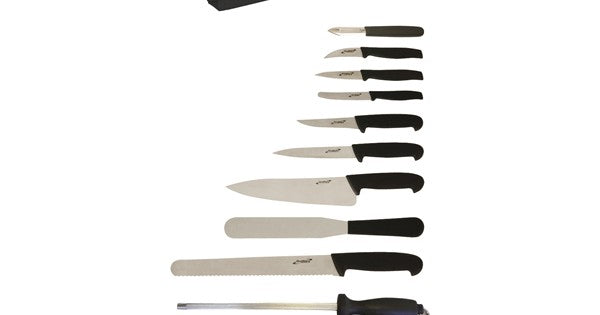 10 Piece Knife Set + Knife Case
