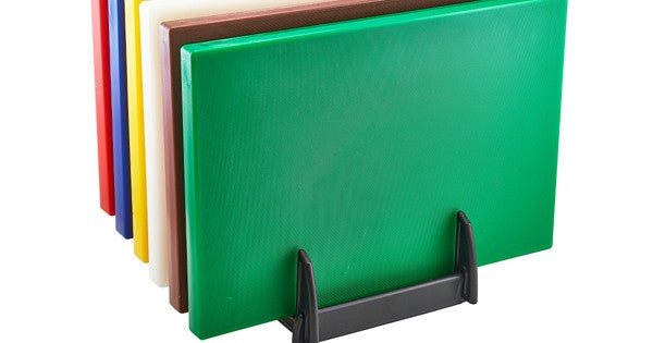 Low Density Chopping Board And Rack Set 18 x 12 x 1"