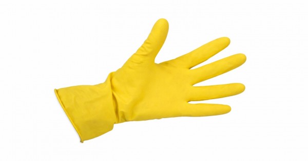 Jantex Household Gloves Yellow- Size M (Pair)