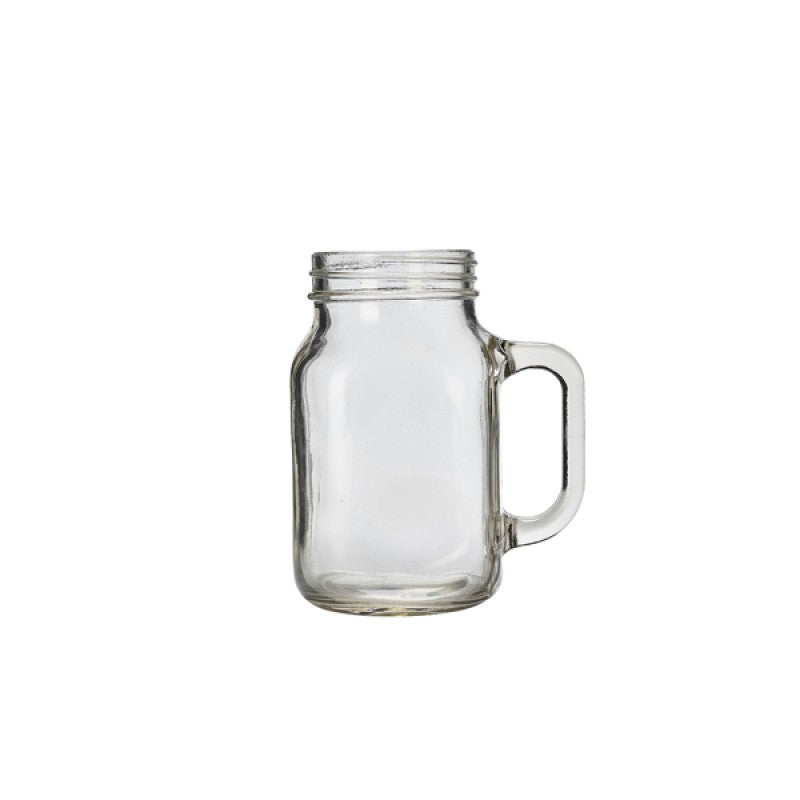 Genware Glass Mason Jar 50cl/ 17.5oz