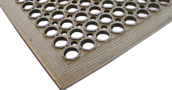 Black Rubber Kitchen Mat 90 x 150 x 1.2cm