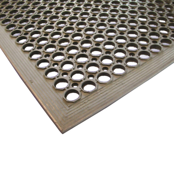 Black Rubber Kitchen Mat 90 x 150 x 1.2cm