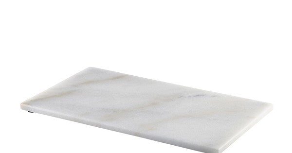 White Marble Platter 32x18cm GN 1/3