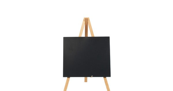 Mini Chalkboard Easel 24 X 11.5cm Wood Pk3