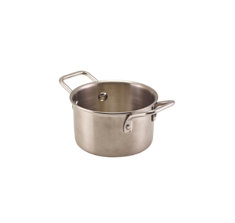 GenWare Mini Stainless Steel Casserole Dish 10 x 5.8cm