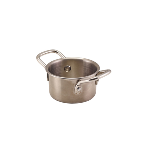 GenWare Mini Stainless Steel Casserole Dish 8.6 x 4.7cm