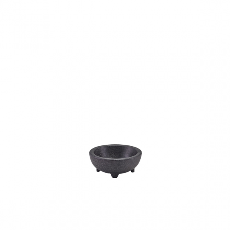 GenWare Black Polypropylene Mexican Mortar Bowl 7cl/ 2.5oz