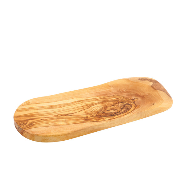 Olive Wood Rustic Platter 35 x 13cm+/-