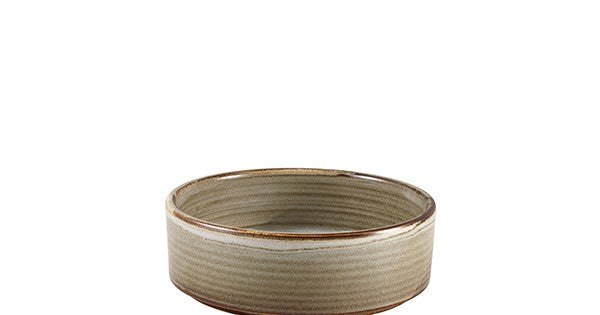 Terra Porcelain Grey Presentation Bowl 13cm