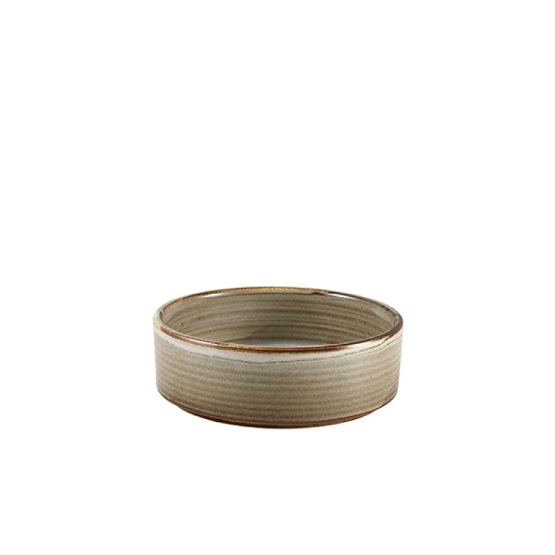 Terra Porcelain Grey Presentation Bowl 13cm