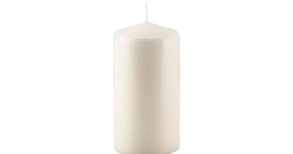 Pillar Candle 15cm H X 8cm Dia Ivory