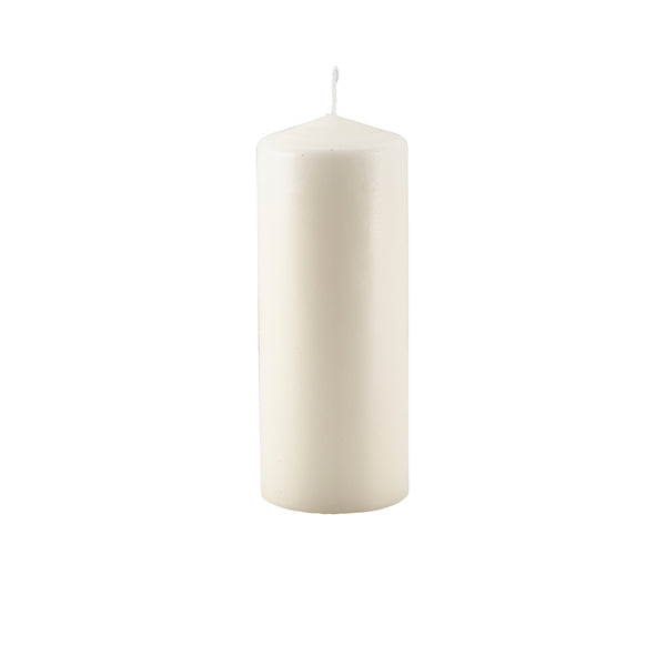 Pillar Candle 20cm H X 8cm Dia Ivory