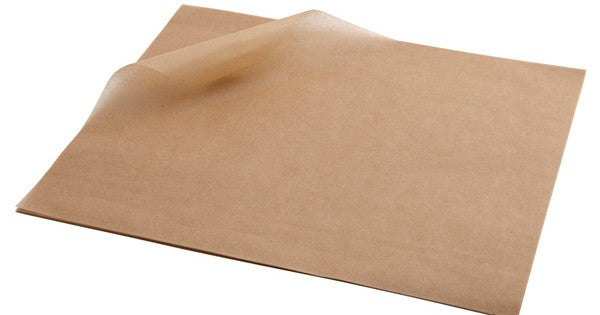 Greaseproof Paper Brown 25 x 35cm