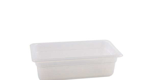 1/3 -Polypropylene GN Pan 100mm Clear