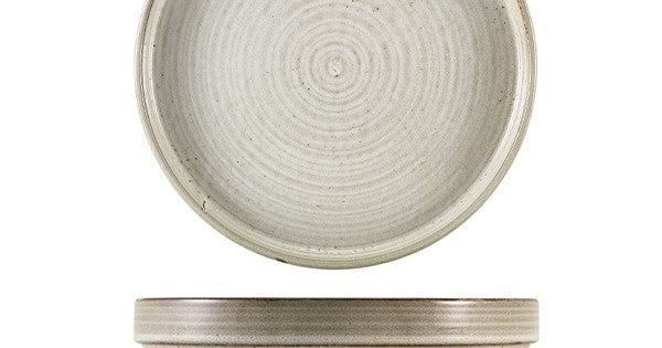 Terra Porcelain Grey Presentation Plate 26cm
