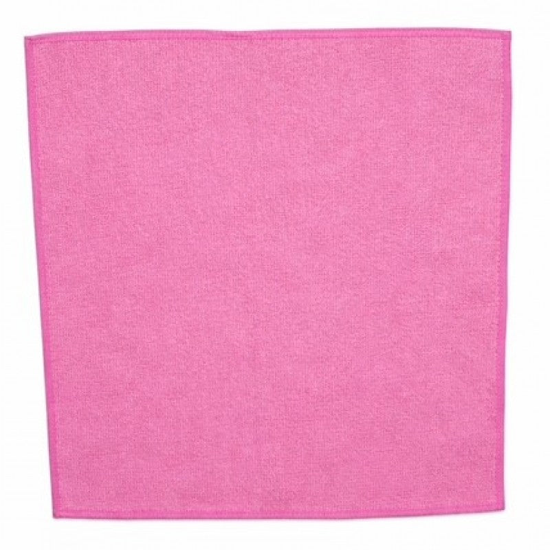 Jantex Microfibre Cloths Pink (Pack 5)