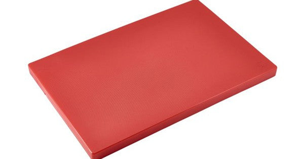 GenWare Red Low Density Chopping Board 18 x 12 x 1"