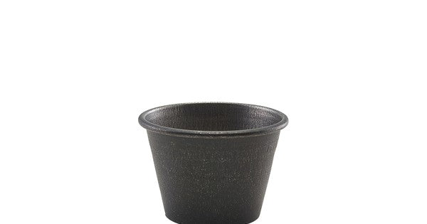 GenWare Black Vintage Steel Ramekin 71ml/ 2.5oz