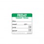 50 X 65mm Removable Red Use By Label (500)