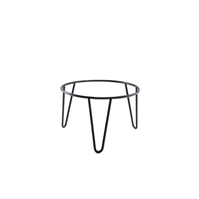 GenWare Black Anti-Slip Hairpin Riser 15cm