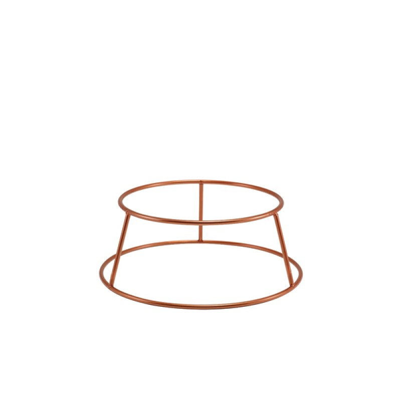 GenWare Copper Anti-Slip Round Buffet Riser 10cm