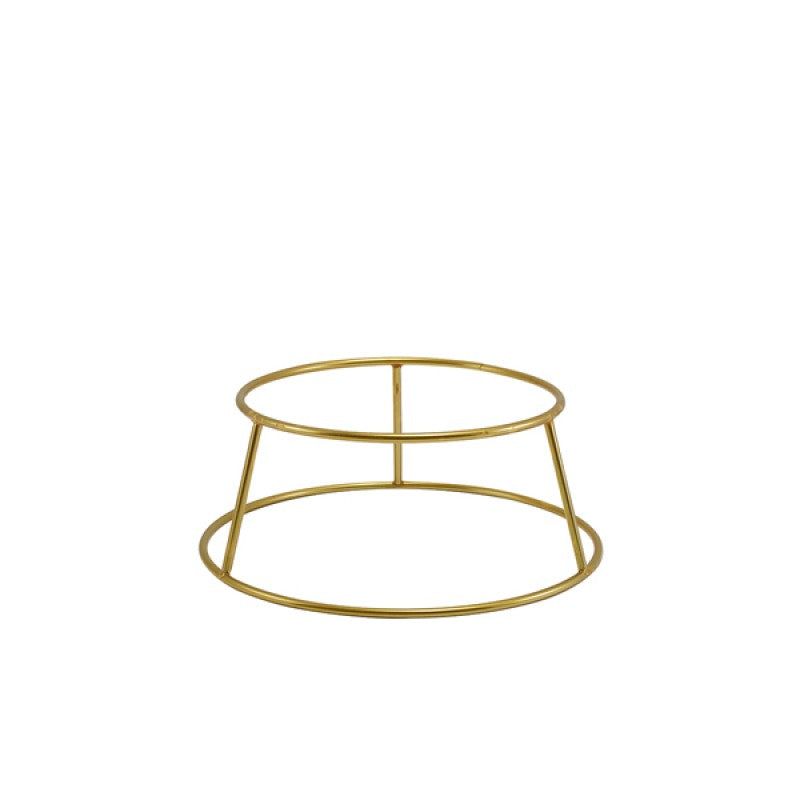 GenWare Gold Anti-Slip Round Buffet Riser 10cm