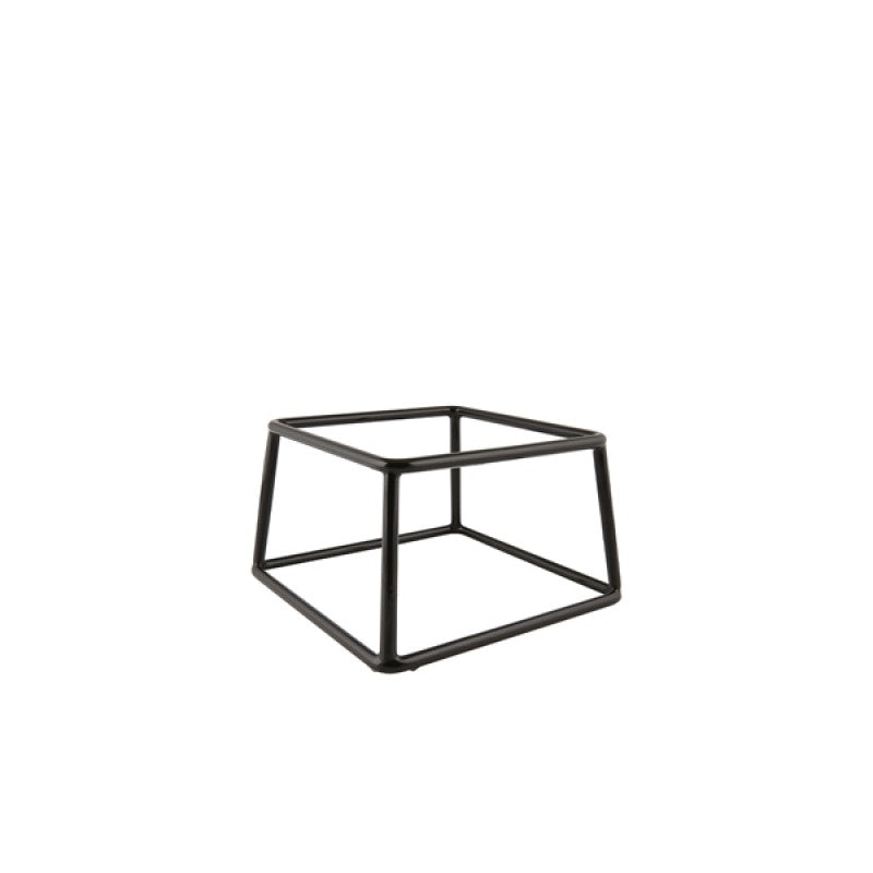 Genware Black Anti-Slip Buffet Riser 18 x 10cm