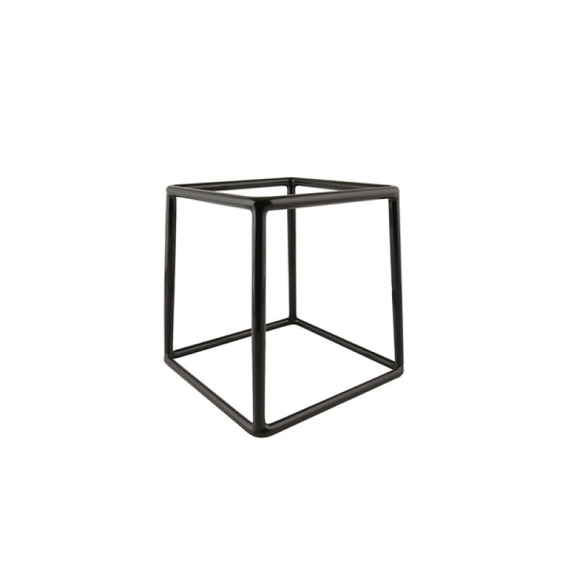 Genware Black Anti-Slip Buffet Riser 18 x 18cm
