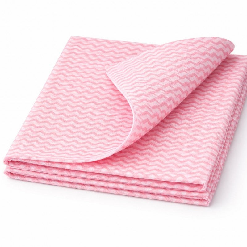 Jantex Heavy Duty Non-Woven Cloths Red (Pack 25)